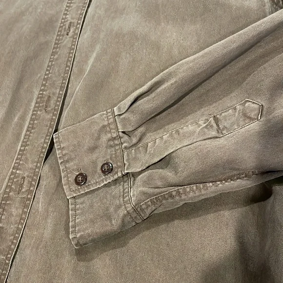 Kate Hill Brown Button Up Shirt - L - Picture 4 of 10